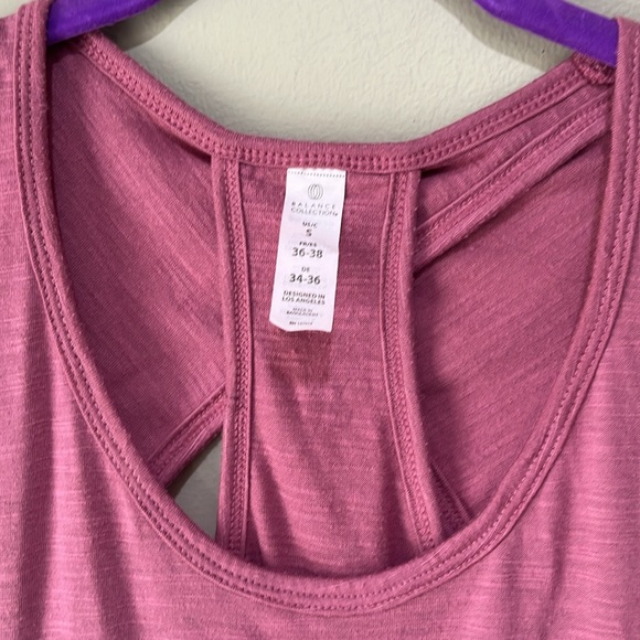 🎃3 for $10 Balance collection pink tank - Picture 2 of 3